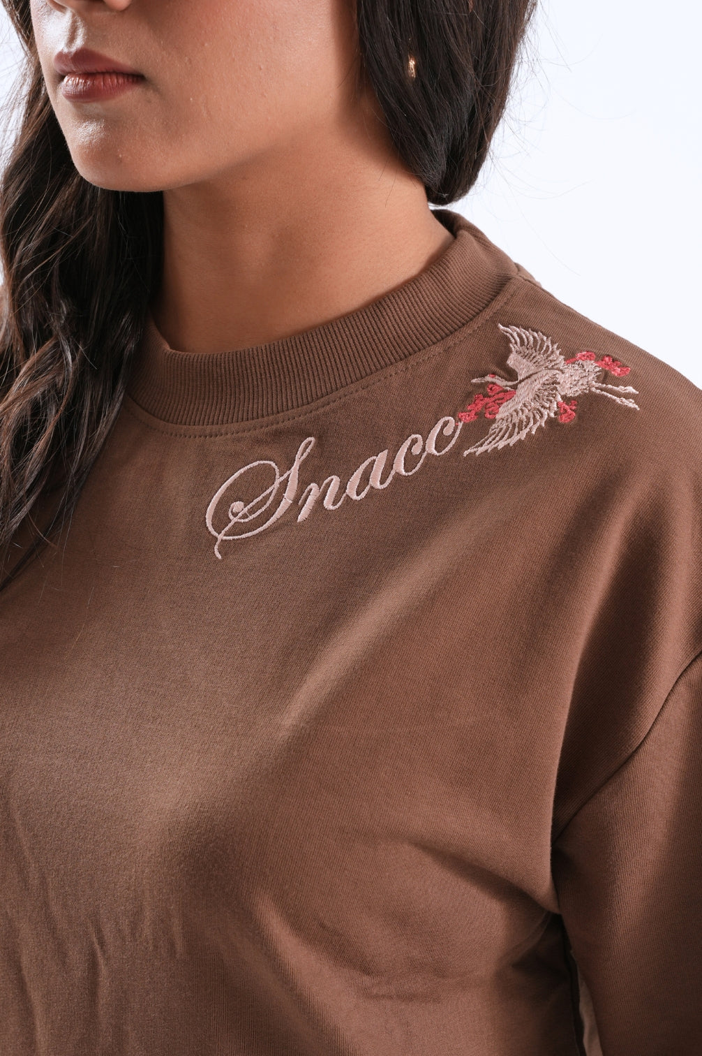 Bird Tee - Coffee